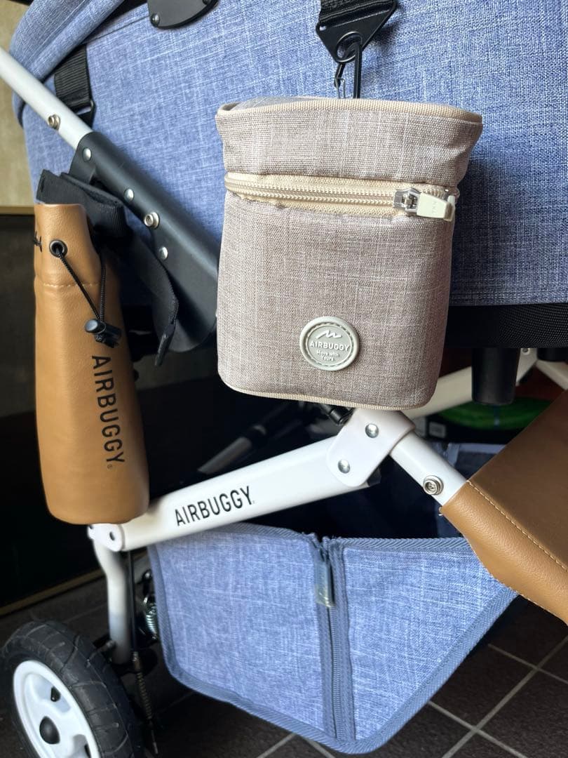 AIR BUGGY DOME3 ラージ エアーバギー メランジデニム 犬 カート