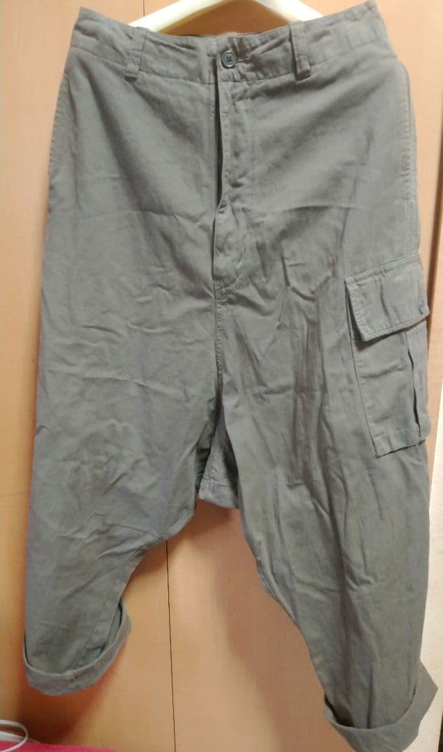 ヨウジヤマモトプールオム 極太ワイド サルエルパンツ