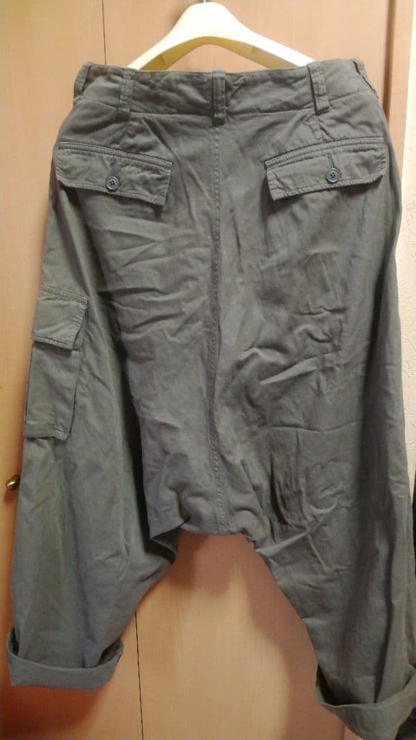 ヨウジヤマモトプールオム 極太ワイド サルエルパンツ