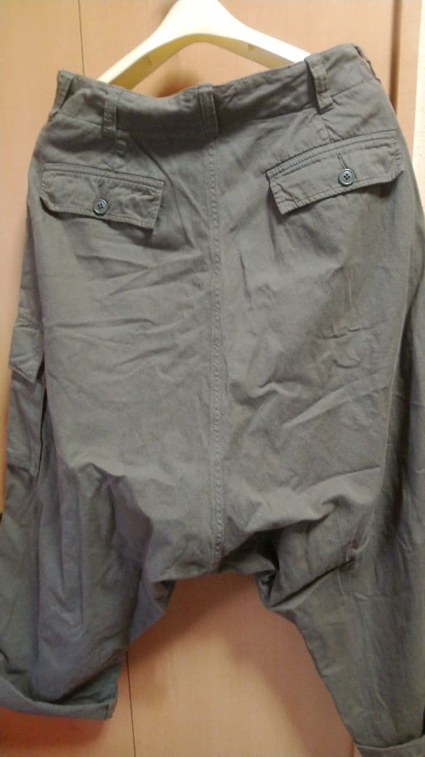 ヨウジヤマモトプールオム 極太ワイド サルエルパンツ