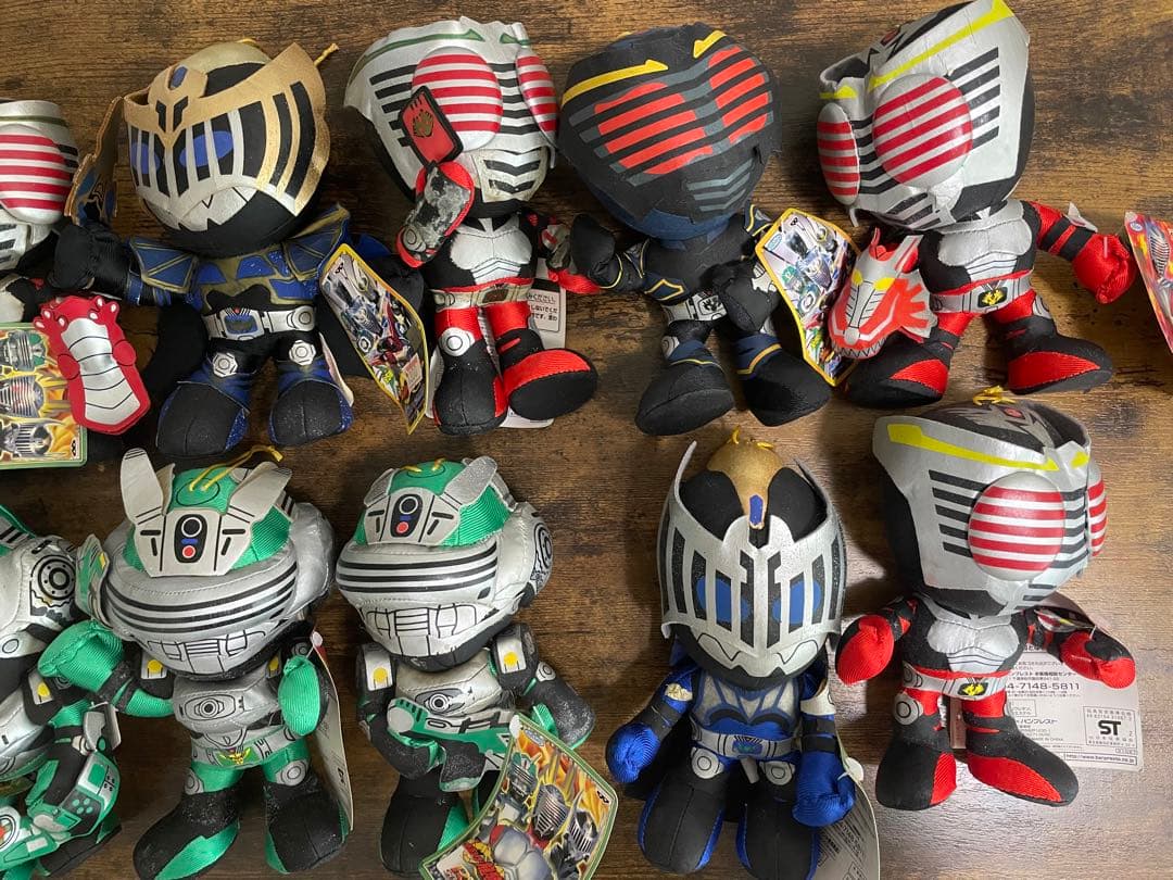 仮面ライダー龍騎　レトロ　ぬいぐるみ