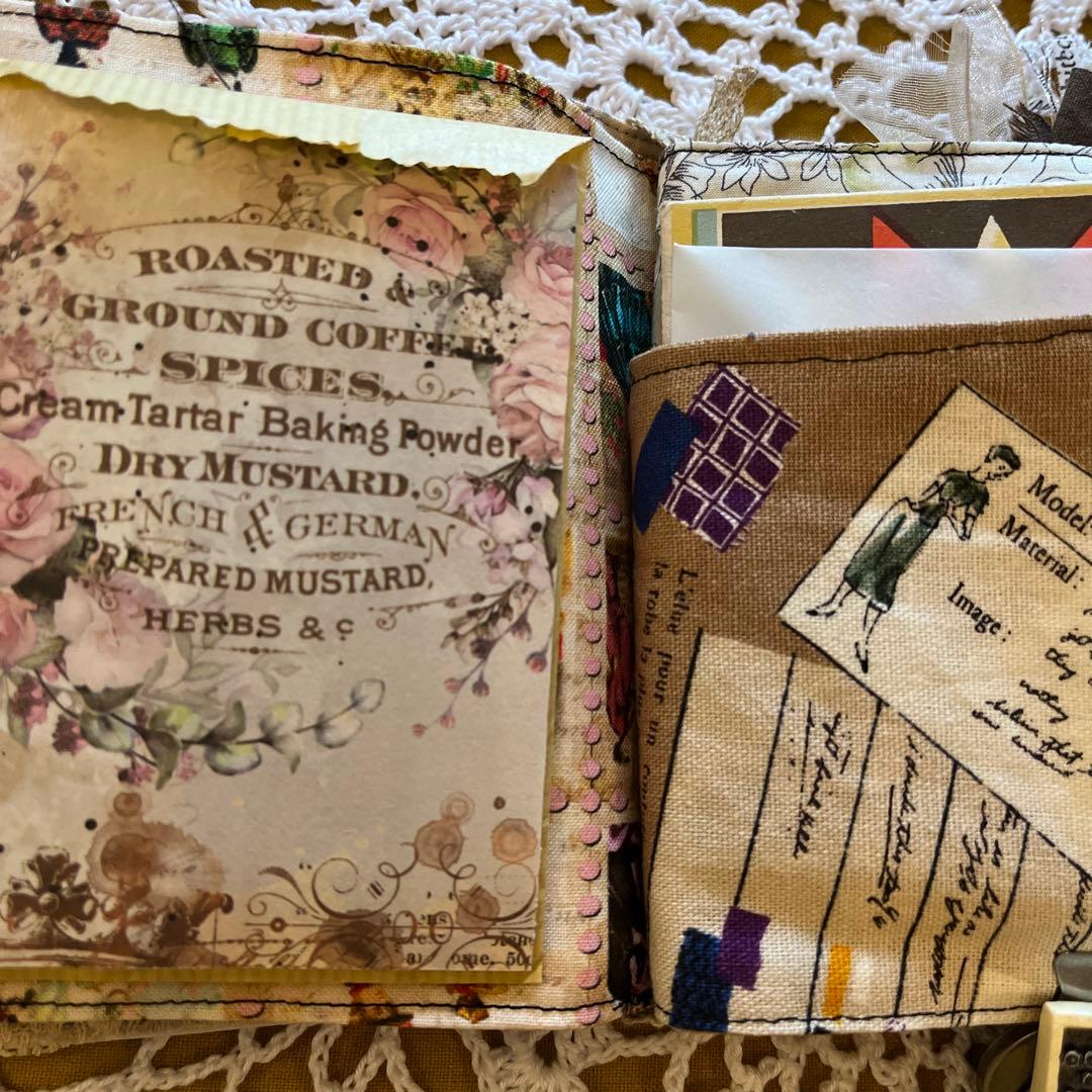 ファブリックジャンクジャーナル＊ヴィンテージ調 【一名様限定】