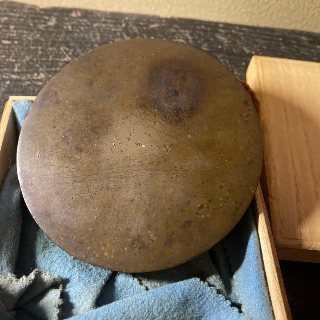 中国古鏡【桐箱付】10cm