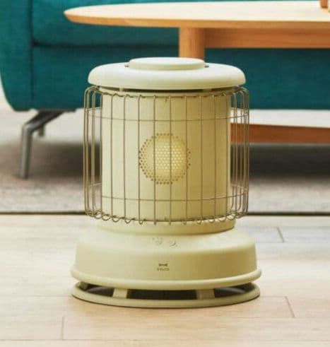 360°全方位型ファンヒーター Classic Stove タン（薄黄色）未開封