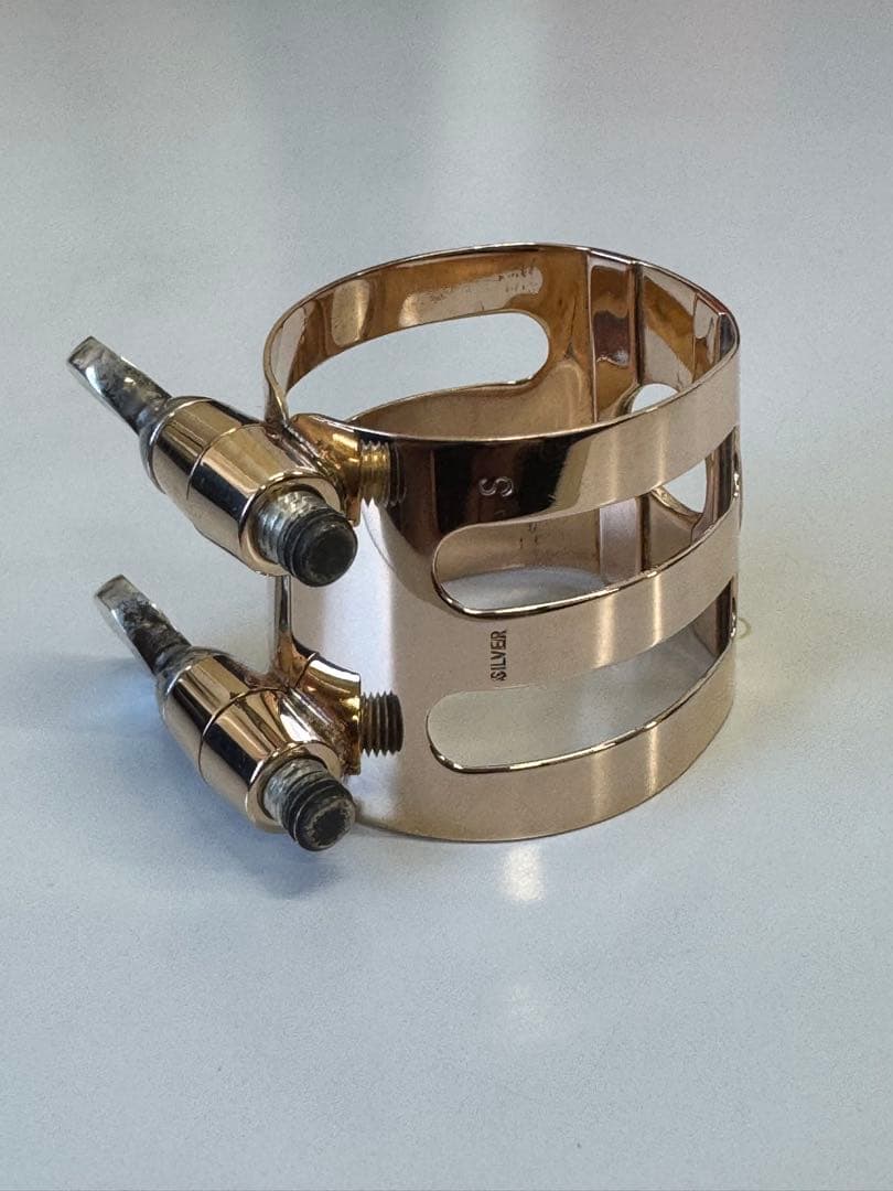 Woodstone アルトサックス用リガチャーSSPGP 総銀