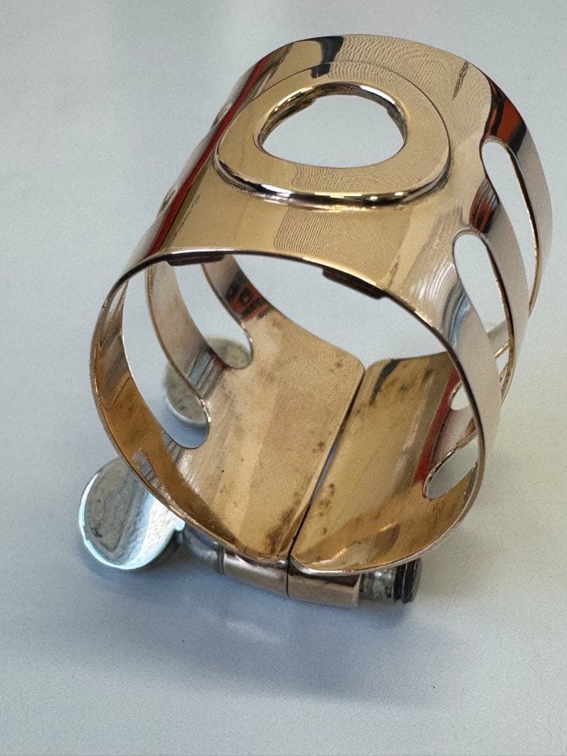 Woodstone アルトサックス用リガチャーSSPGP 総銀