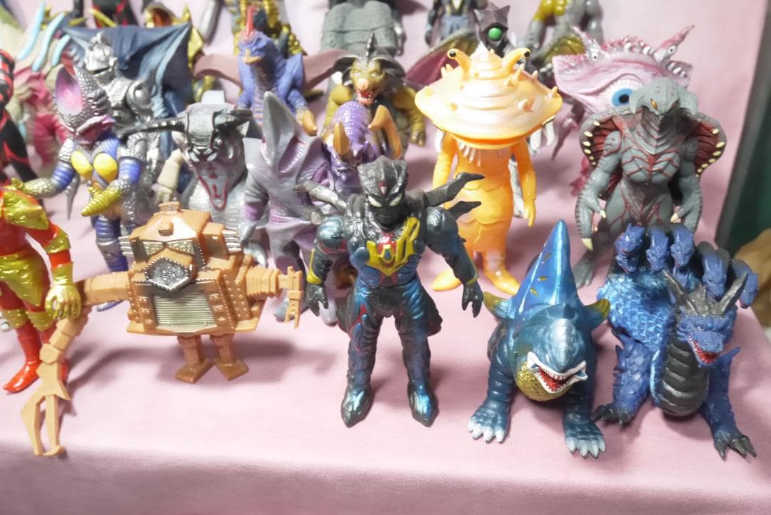 ウルトラ怪獣シリーズ　怪獣　ソフビ　55体