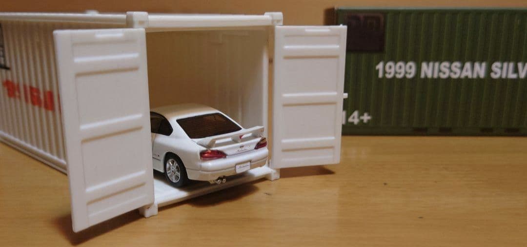 DIECAST MASTERSミニカー1/64日産シルビア S15 ホワイト新品