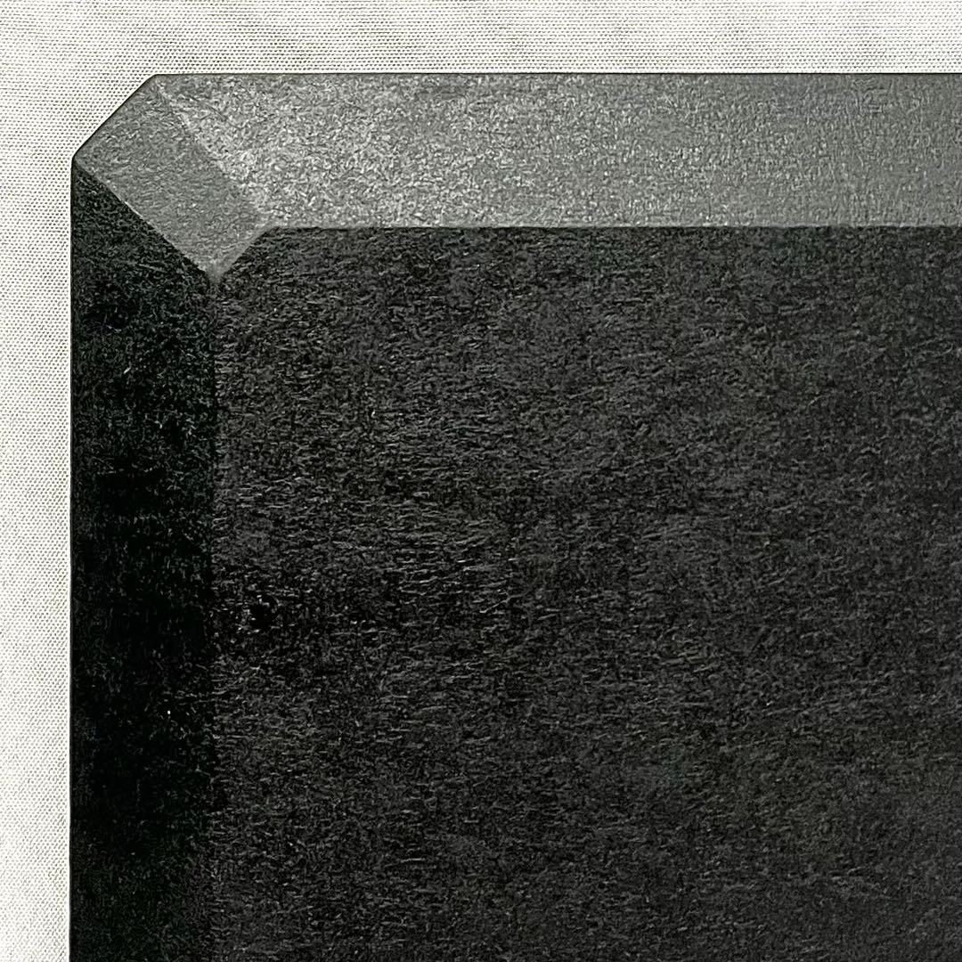 蝶野秀紀　和紙貼八角盆　黒　１枚