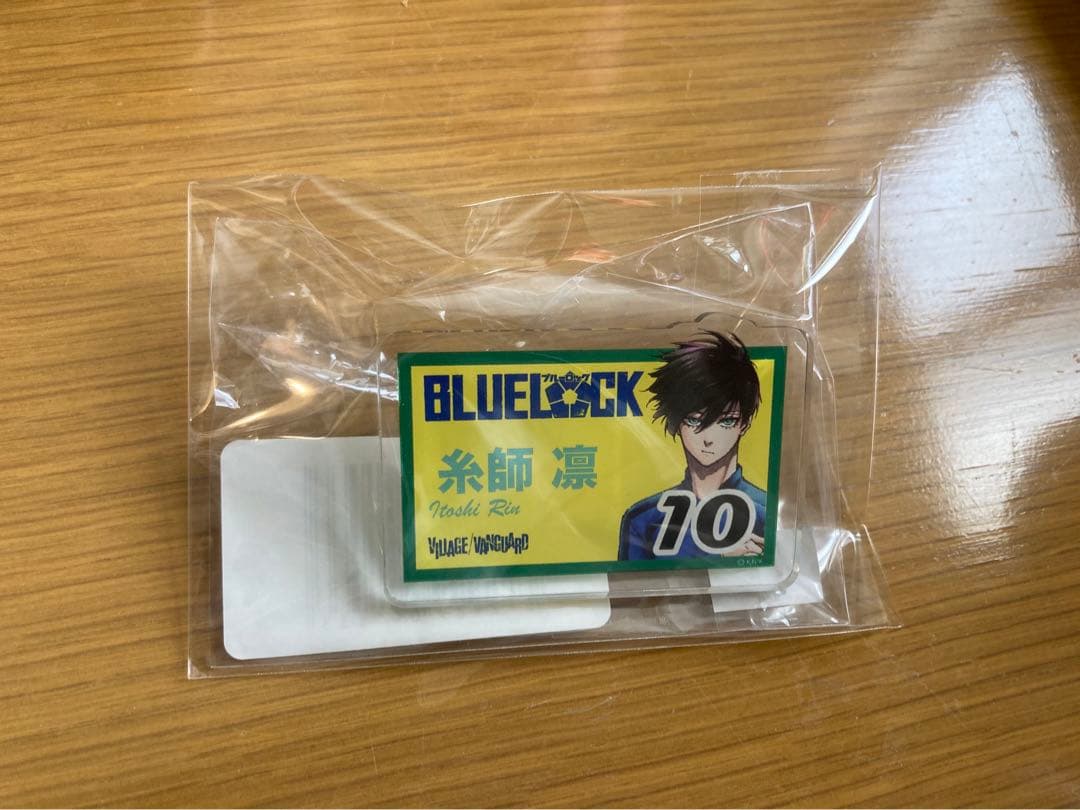 ブルーロック　ヴィレッジヴァンガード　ヴィレヴァン　ネームバッジ　糸師凛　凛