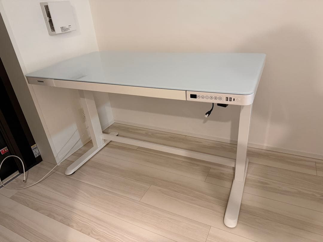 Flexispot EG8 昇格デスク 高さ調整 デスク ホワイト あやち