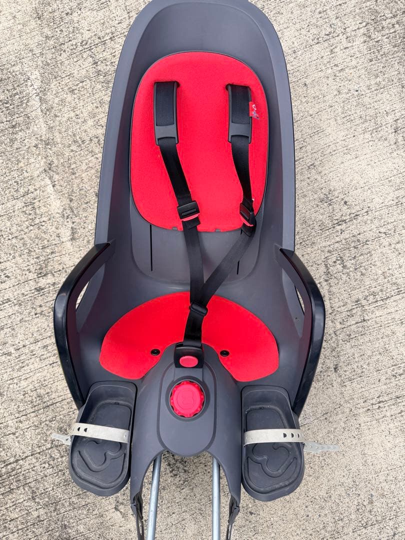 hamax 自転車用チャイルドシート レッド/グレー　値引対応可