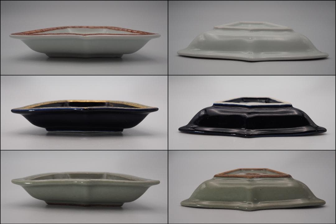 15代永楽善五郎 正全作 オードブル皿 八卦皿 初代 鈴木表朔造 一閑塗 手提盆