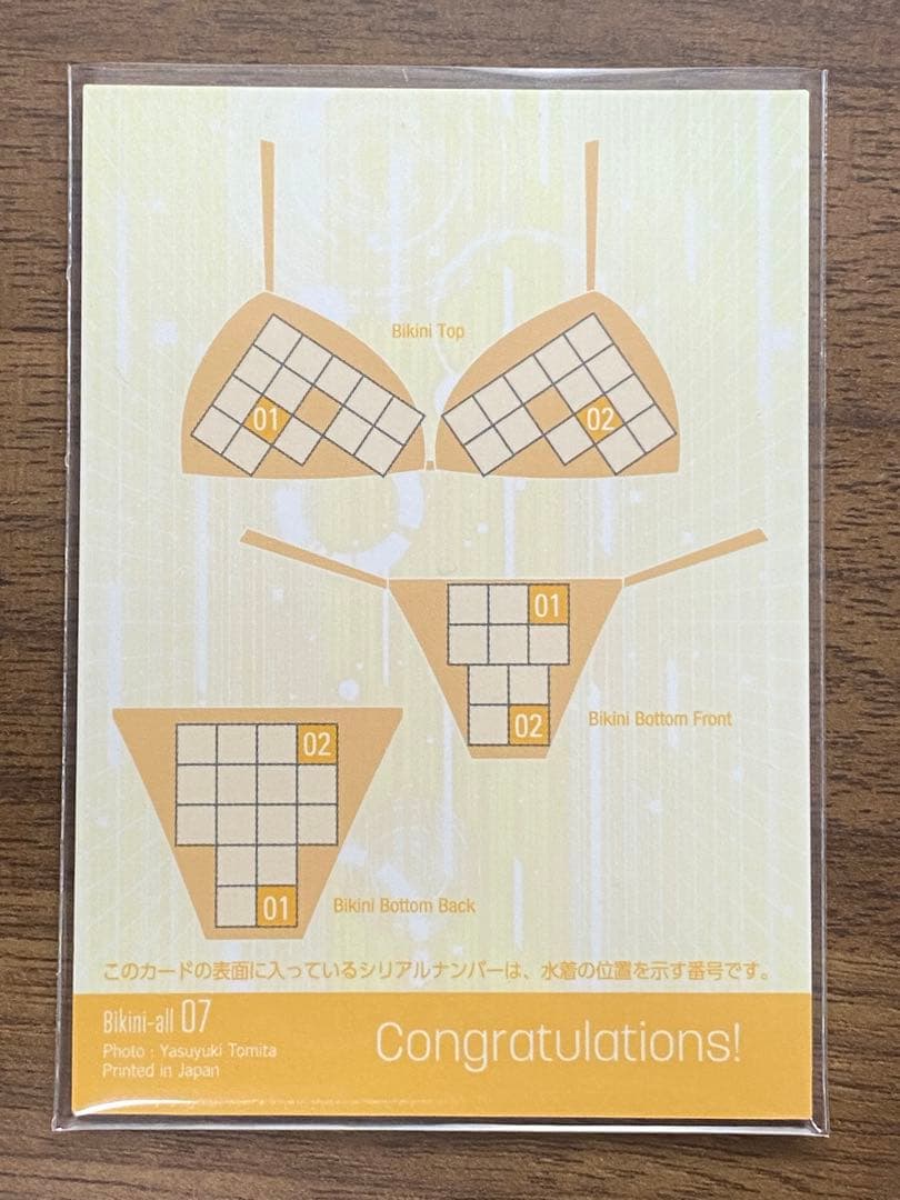 東雲うみ トレーディングカード トレカ Vol.3 ピンスポビキニオールカード7