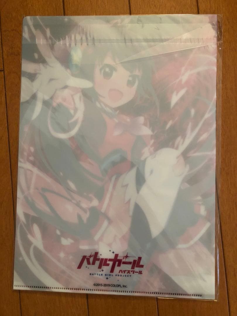 バトルガールハイスクール クリアファイル　2枚組　8セット