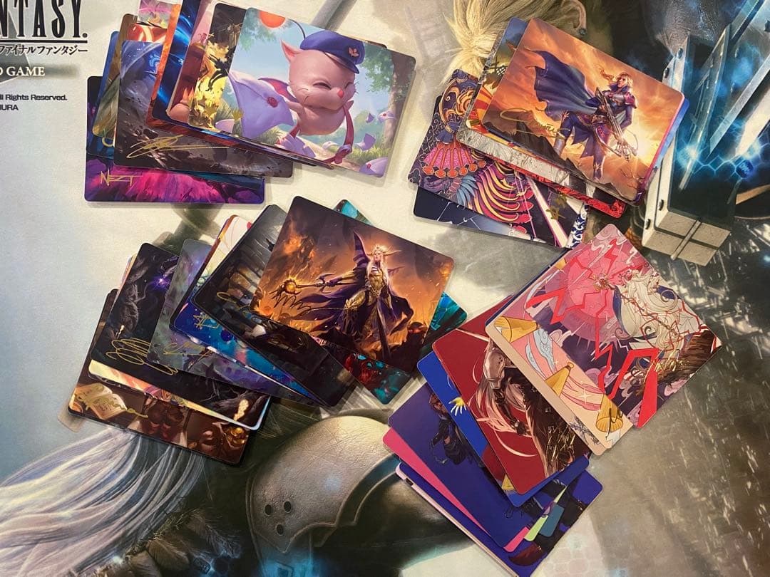 mtg FINAL FANTASY 箔押し版アートカード 53種セット　英語版