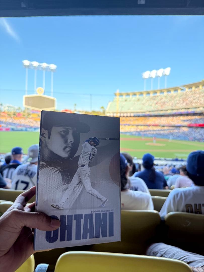 【入手困難】球場配布限定　大谷翔平　50/50ボブルヘッド　打者/バッター版