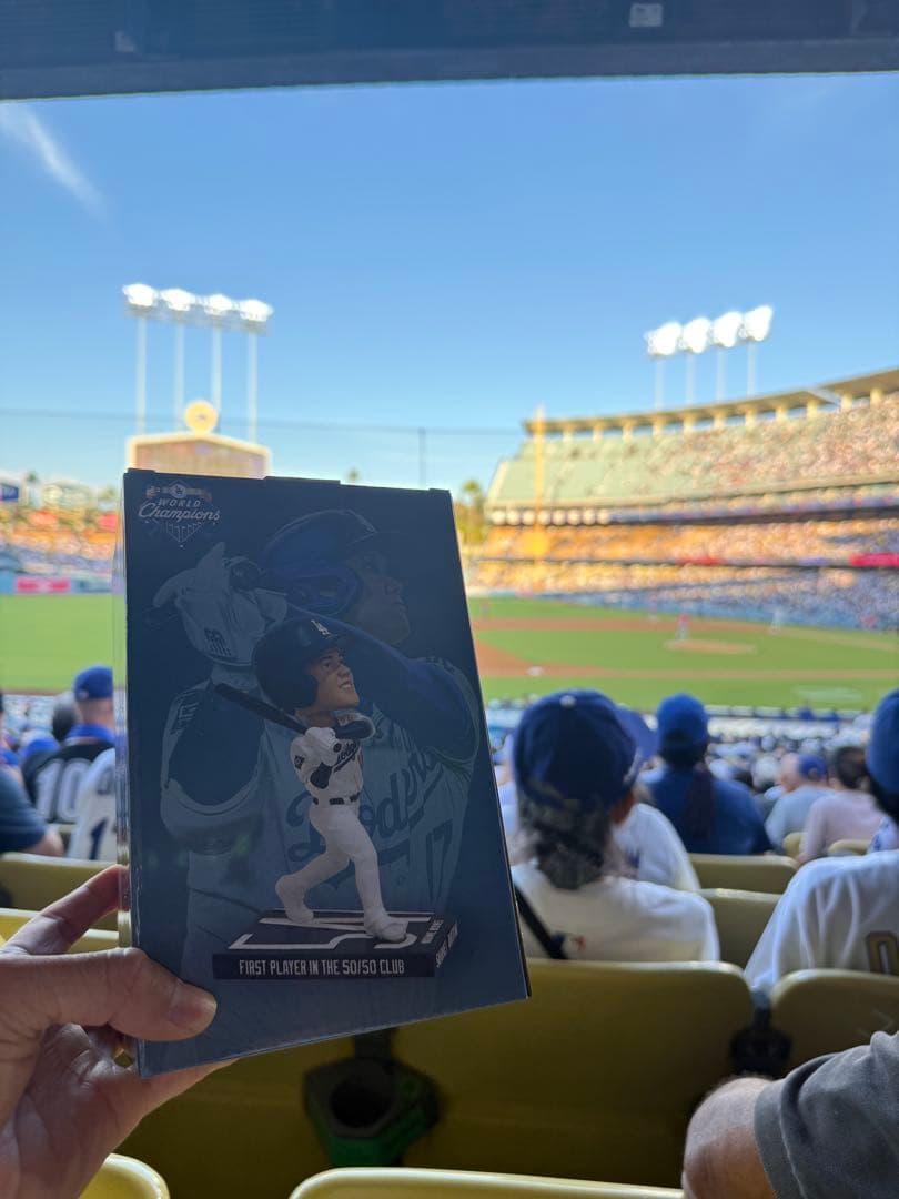 【入手困難】球場配布限定　大谷翔平　50/50ボブルヘッド　打者/バッター版