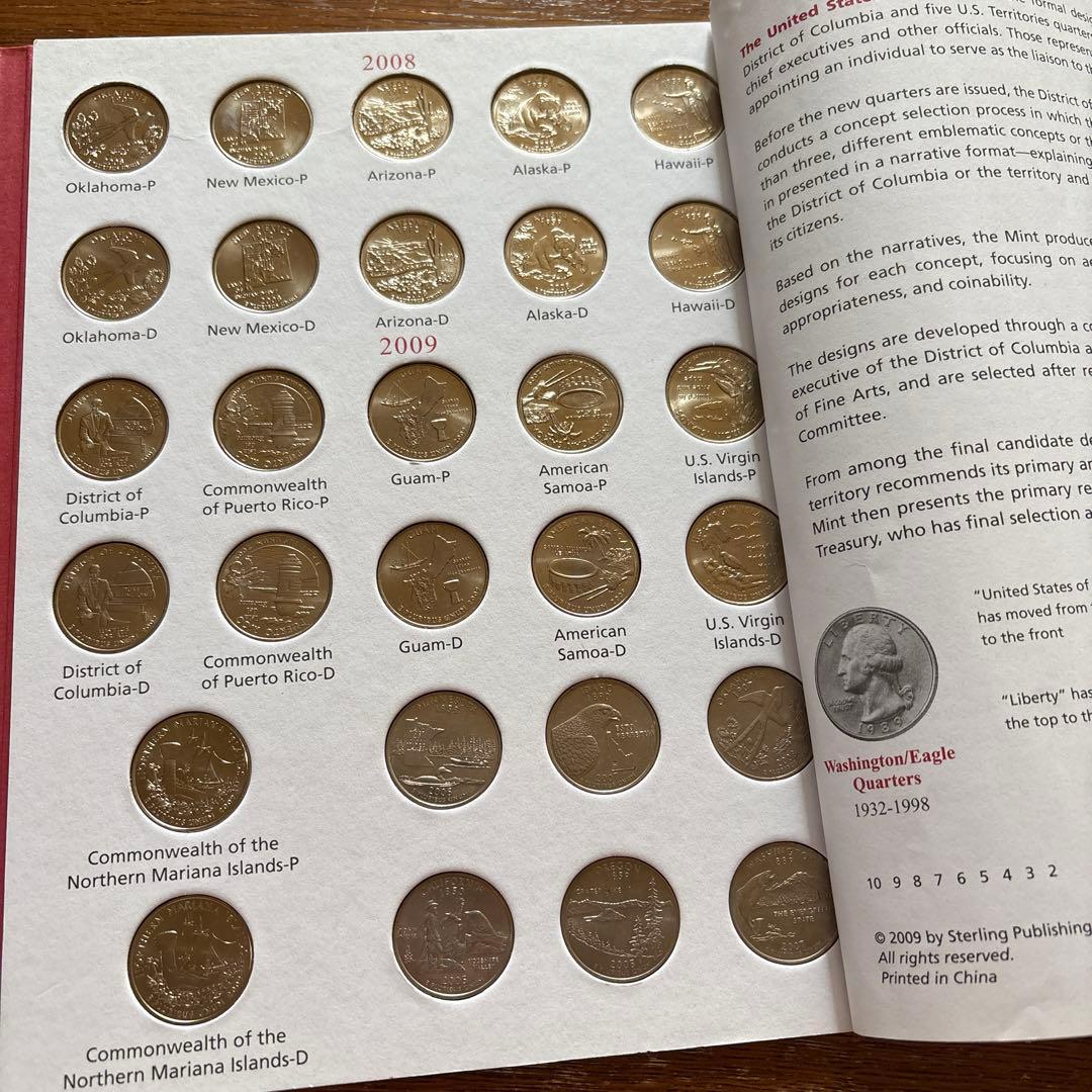 QUARTERS STATE SERIES 25セント 120フルセット