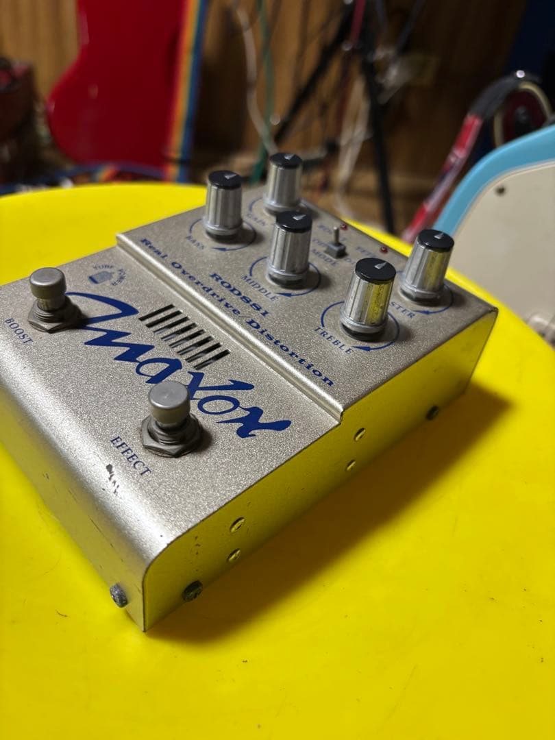 Maxon ROD881 オーバードライブ/ディストーション　9Vで動作します