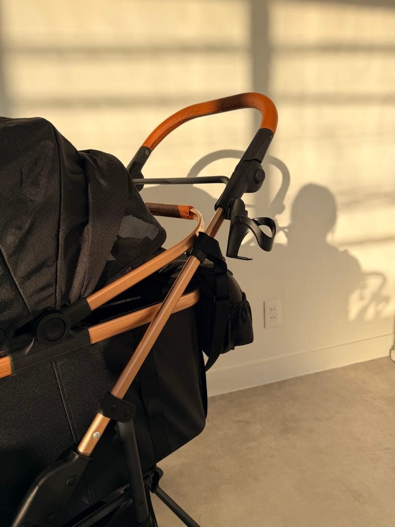 未使用 開封済み BELLIUVE ペットカート ブラック 25kgまで　分離式