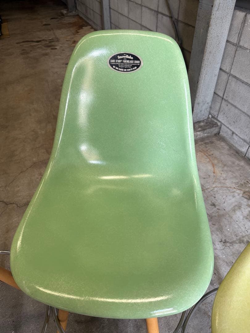 【展示品・中古】MODERNICA モダニカ バースツール グリーン②