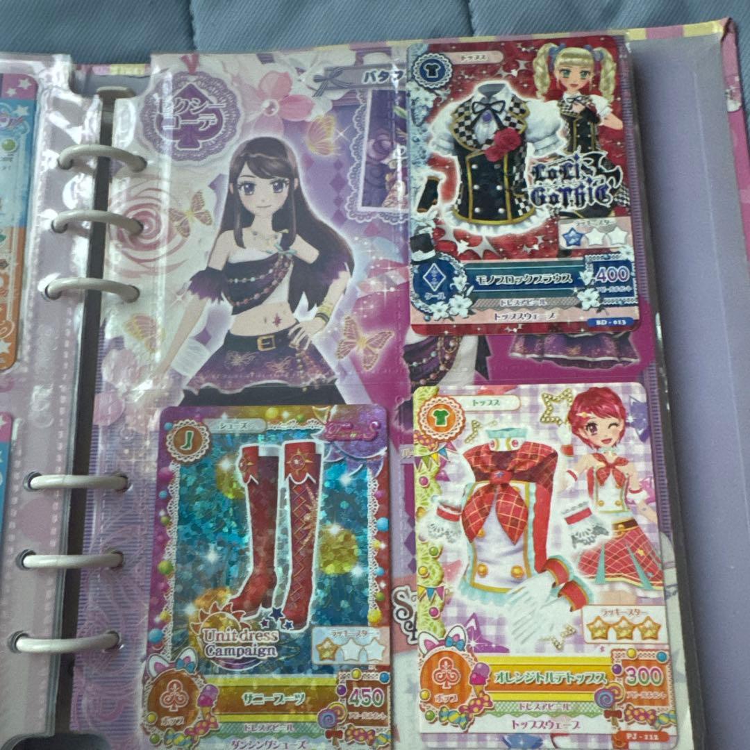 アイカツ 公式バインダー 初期 カード92枚付き