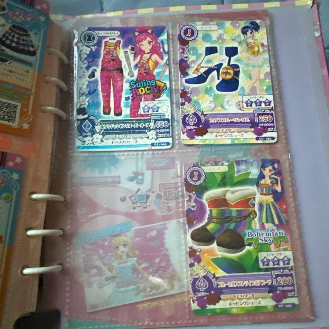 アイカツ 公式バインダー 初期 カード92枚付き