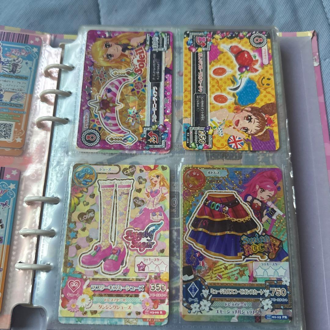 アイカツ 公式バインダー 初期 カード92枚付き