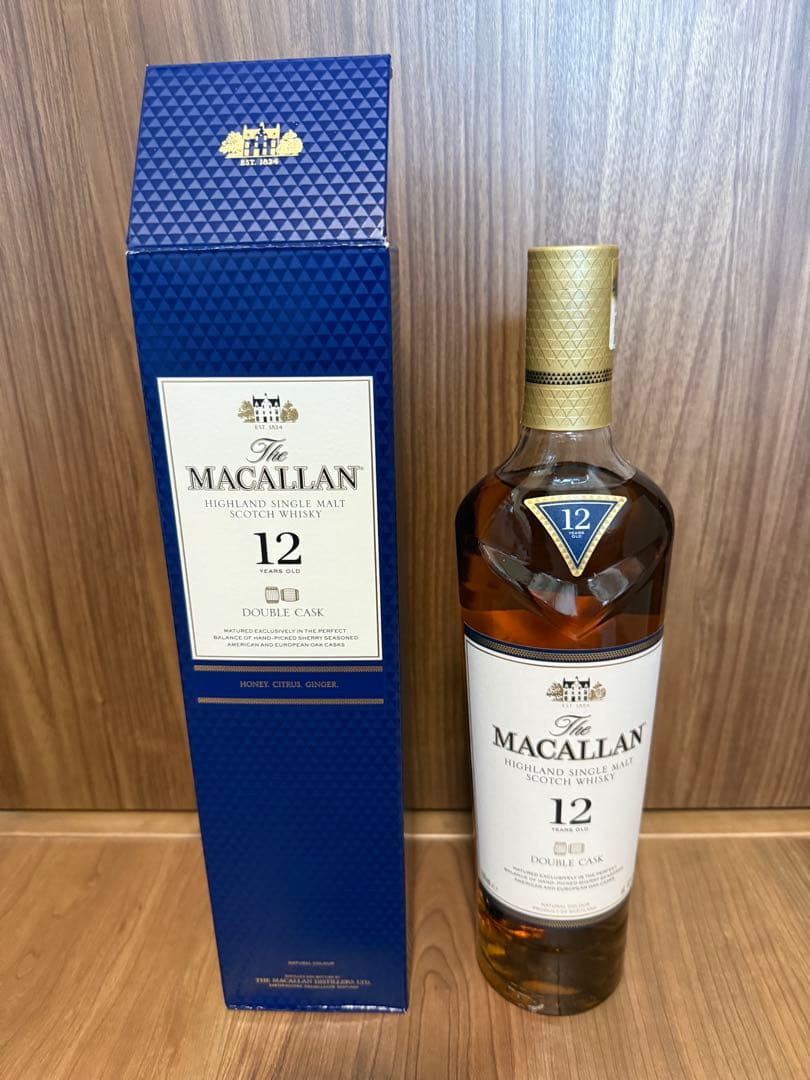 マッカラン　12年　ダブルカスク 箱付き 新品