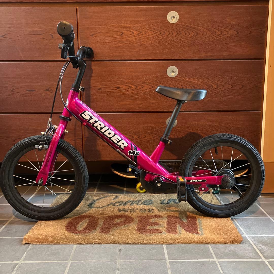 STRIDER 14x ピンク 幼児用自転車