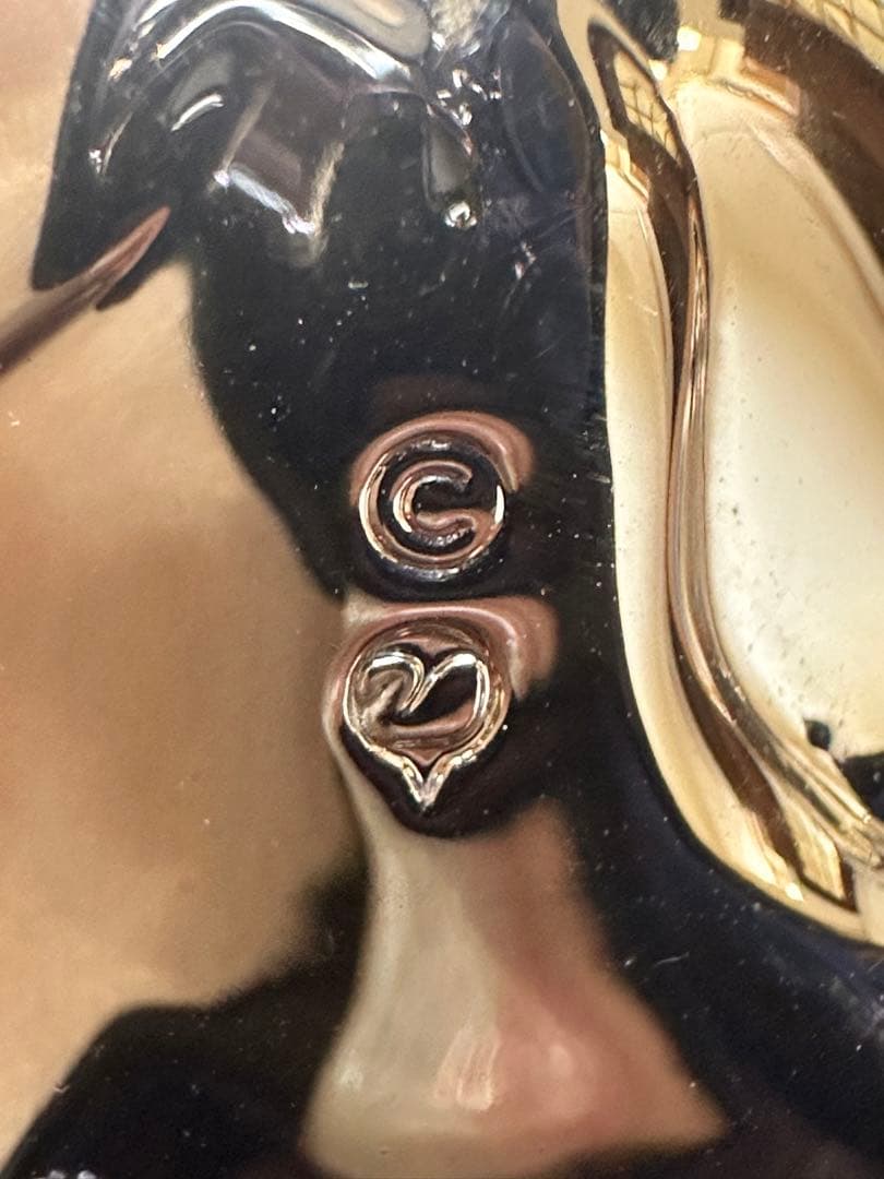 スワロフスキー　お花　ブローチ　ストーン