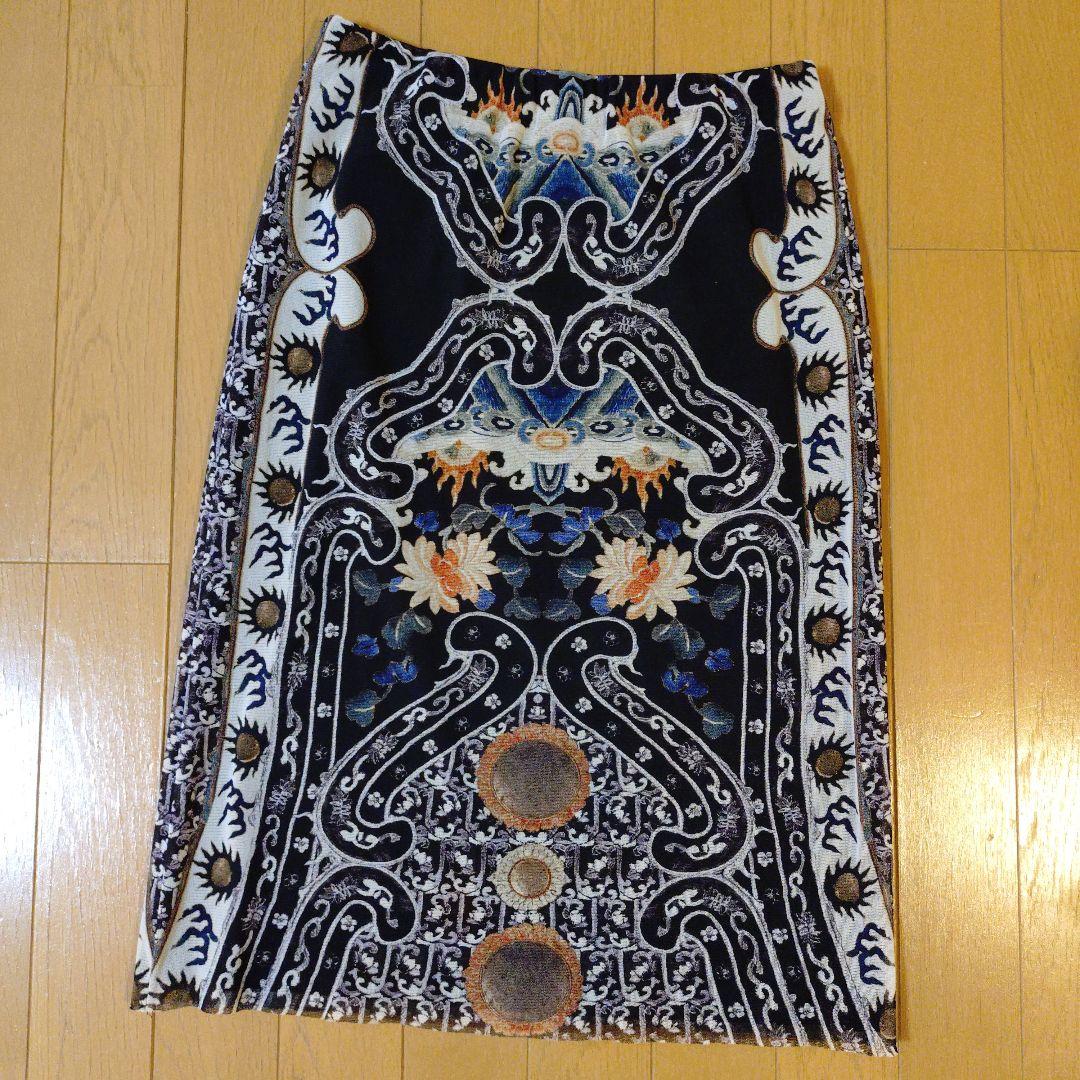 ヴィヴィアンタム　膝丈スカート　ドラゴン　　サイズ　38