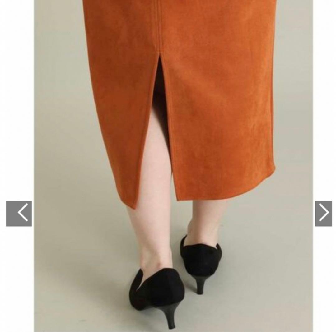 専用☆avv スエード調 膝丈スカート