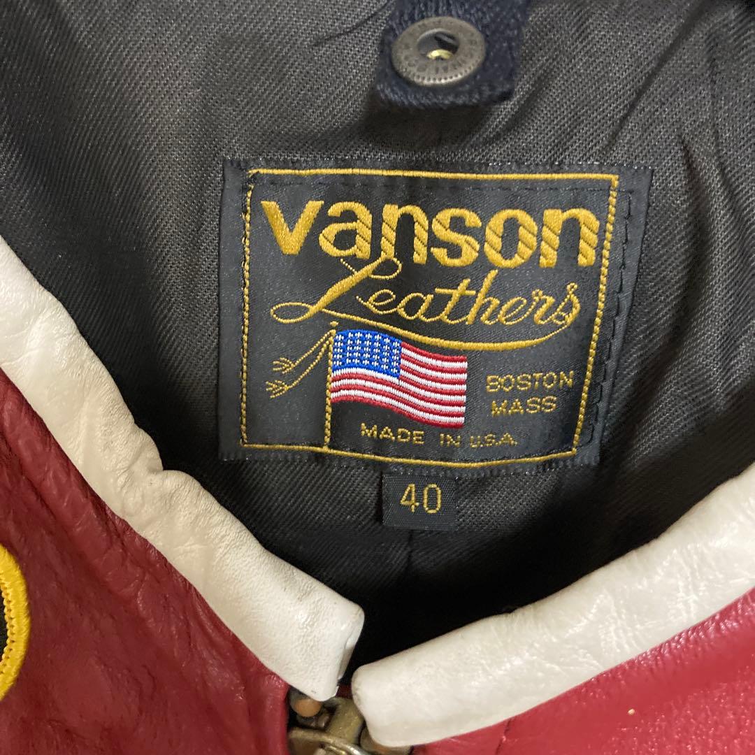 Vanson ワンスター40レザージャケット90S USA製