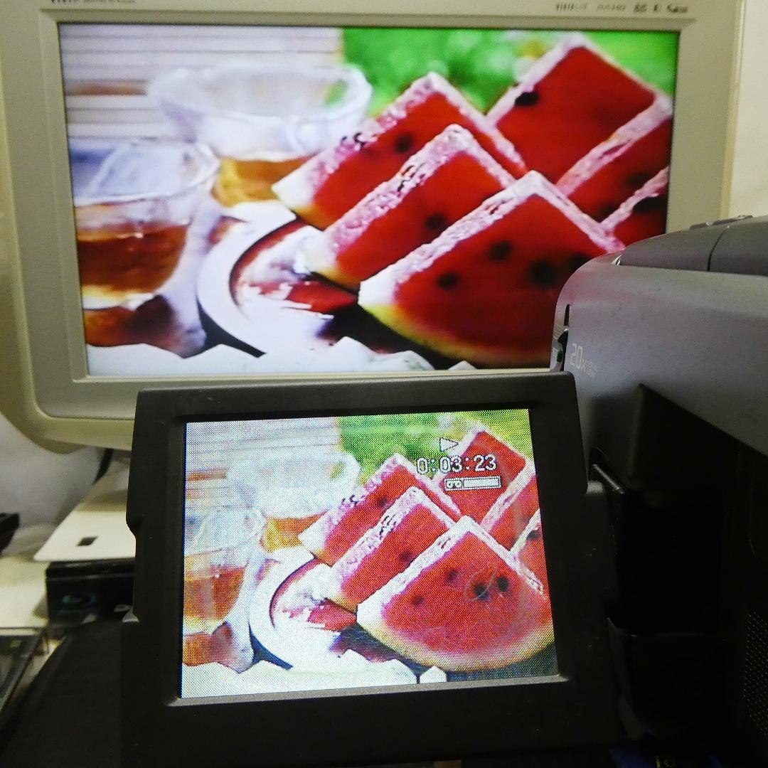 動作良好 Hi8ソニー CCD-TRV90 8ミリビデオカメラ DVD化に最適