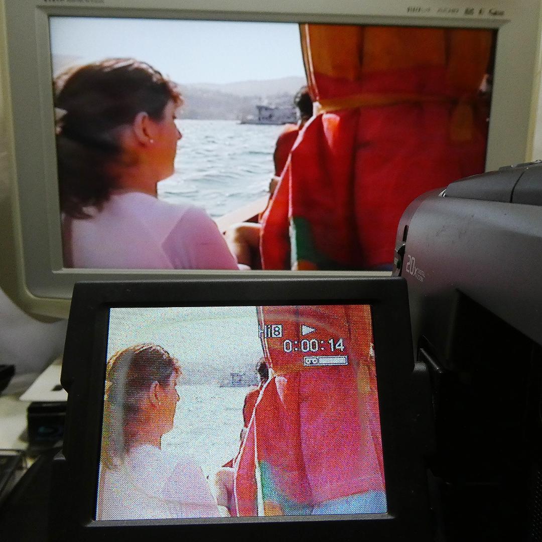 動作良好 Hi8ソニー CCD-TRV90 8ミリビデオカメラ DVD化に最適