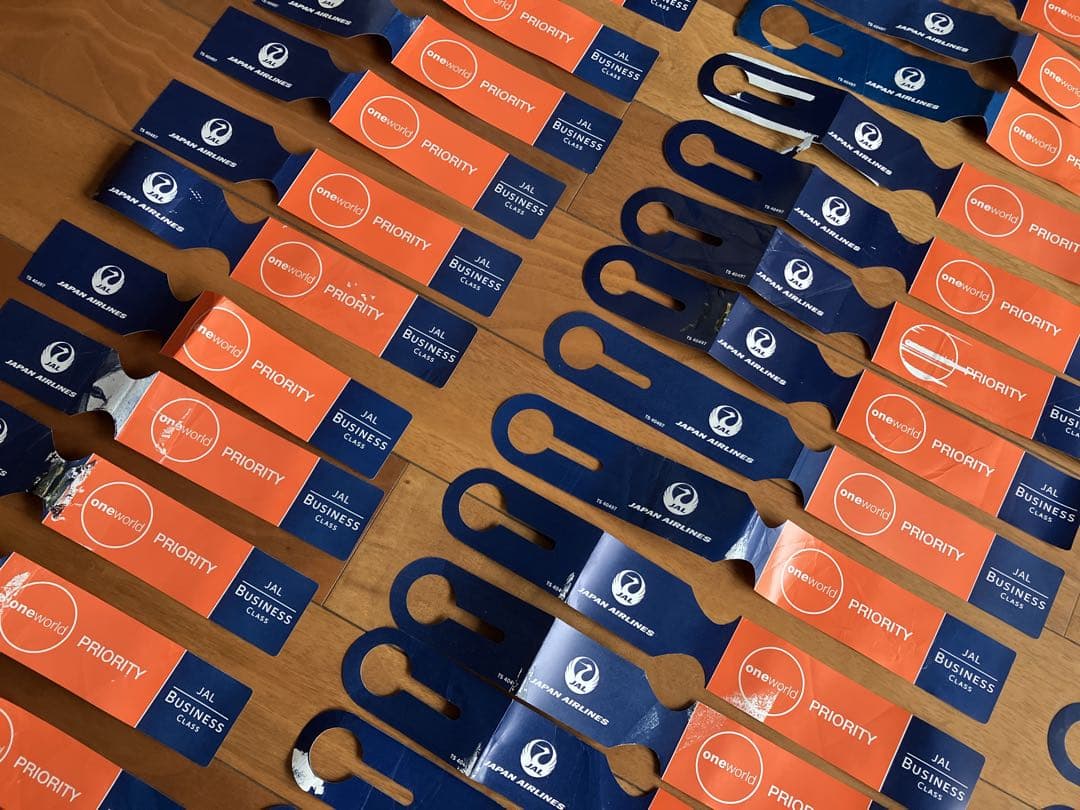 JAL 日本航空　ビジネスクラス　優先　タグ　61枚