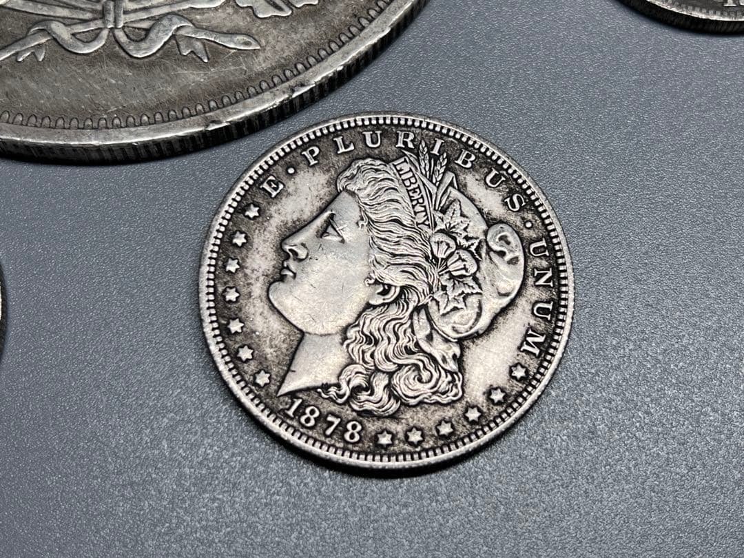 まとめて　アメリカ古錢　モルガン　銀貨　8枚セット　日本古錢　　レア