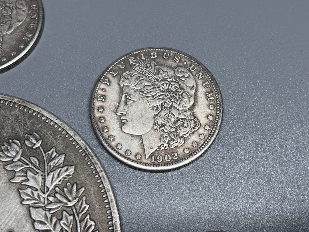 まとめて　アメリカ古錢　モルガン　銀貨　8枚セット　日本古錢　　レア