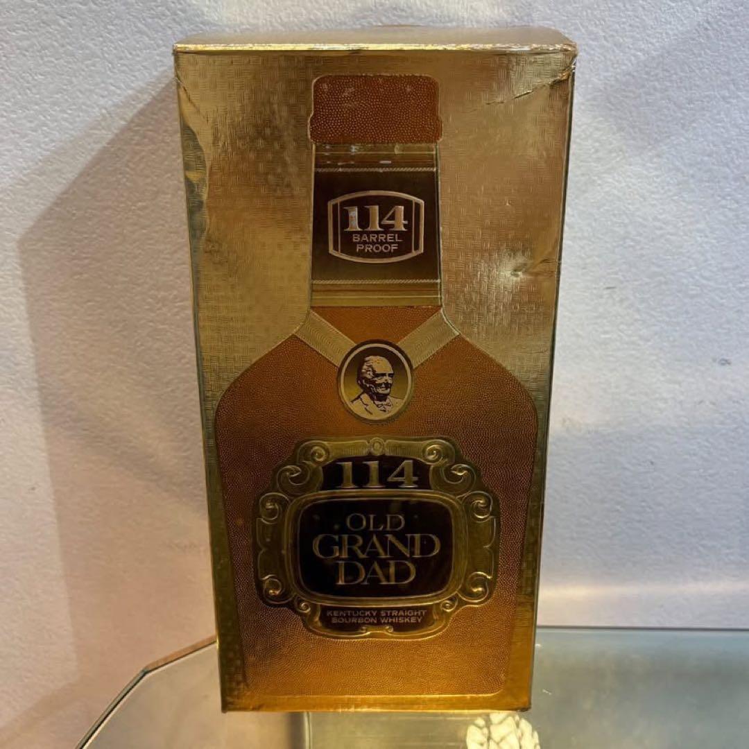 NA4707 未開栓! 114 OLD GRAND DAD 57% ウイスキー