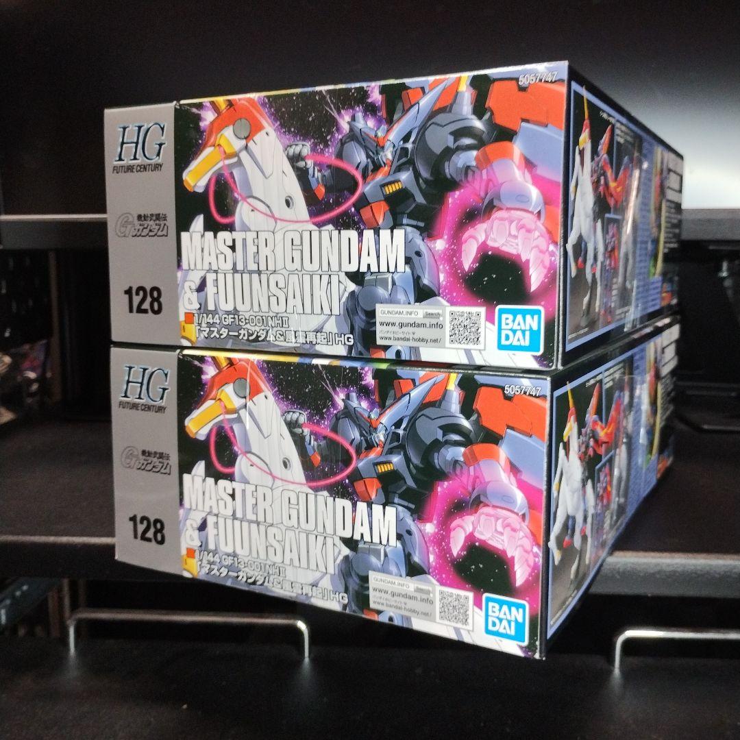 未開封新品 HGFC マスターガンダム＆風雲再起 合計2個セット