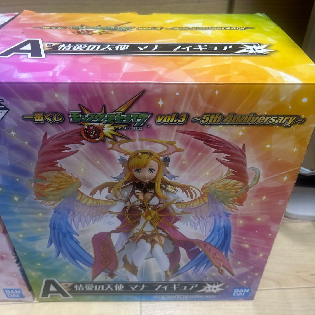 モンスターストライク　一番くじ　ラストワン賞　A賞2個セット　マナ　フィギュア
