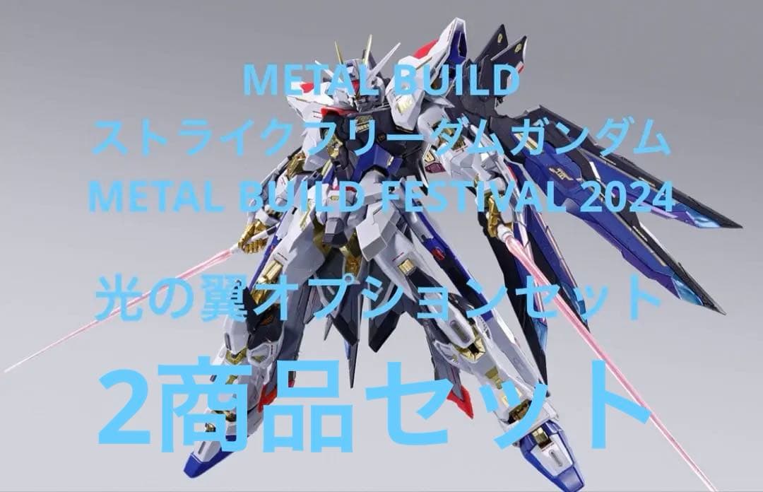 メタルビルド　ストライクフリーダムガンダム 光の翼オプションセット