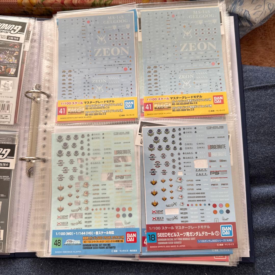 ガンプラ引退品、工具、塗料関連、水転写式デカールまとめ売り