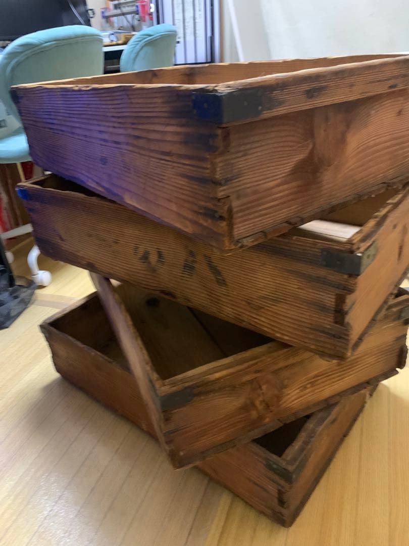 木箱　アンティーク