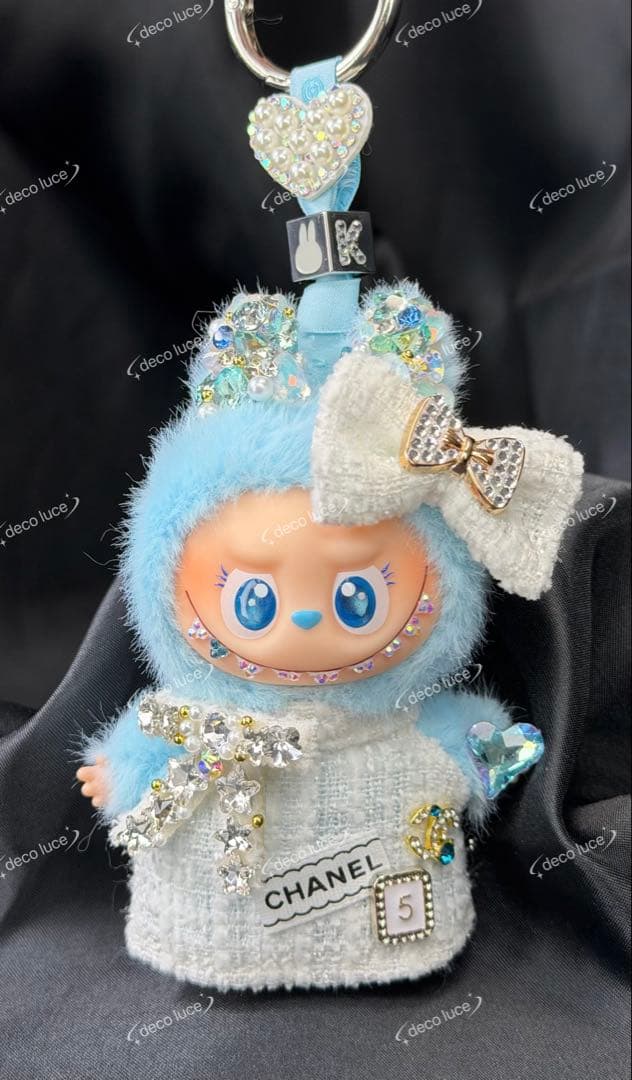 PIN FOR LOVE K スワロフスキー　ラブブ　デコレーション　カスタム