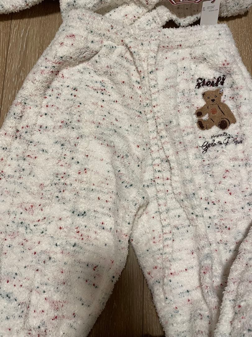 ジェラートピケ Steiffパウダーネップジャガードプルオーバー＆ロングパンツ