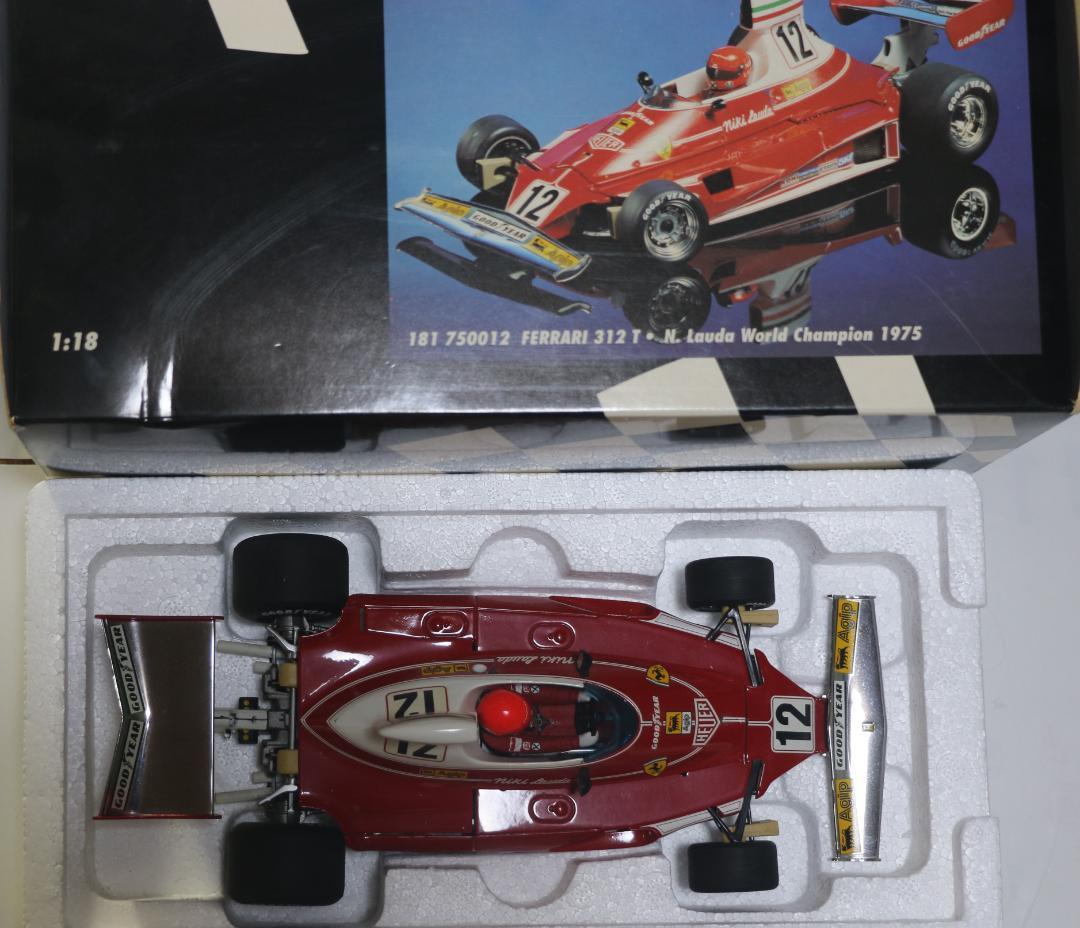 超貴重　ポールズ・モデル１／１８ フェラーリ３１２Ｔ　1975年チャンプーーカー