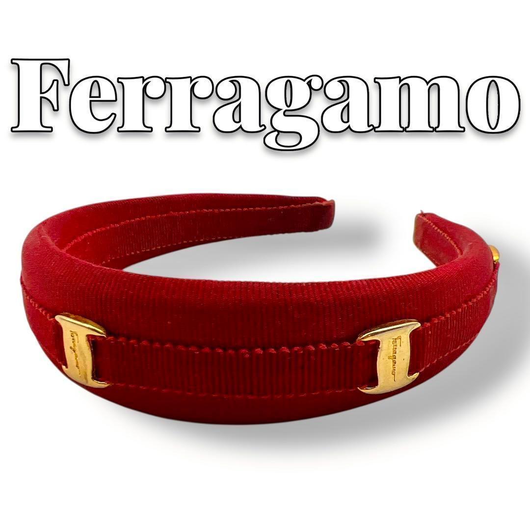 Ferragamo ヴァラ カチューシャ レディース 7218